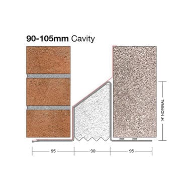 Birtley Standard Duty Cavity Wall Lintel CB90/100HD