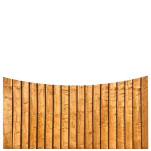 Bow Featheredge Fence Panel - Image 4