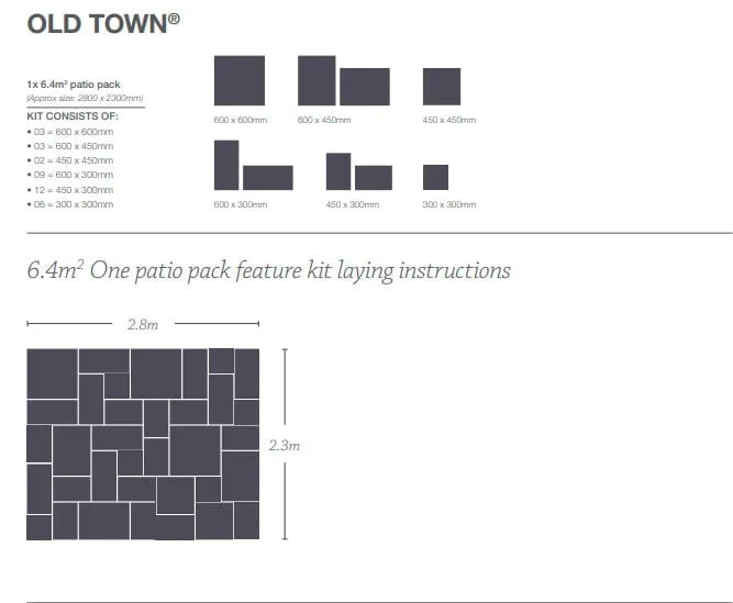 Bradstone Old Town Eco Paving in Weathered Limestone - Image 4