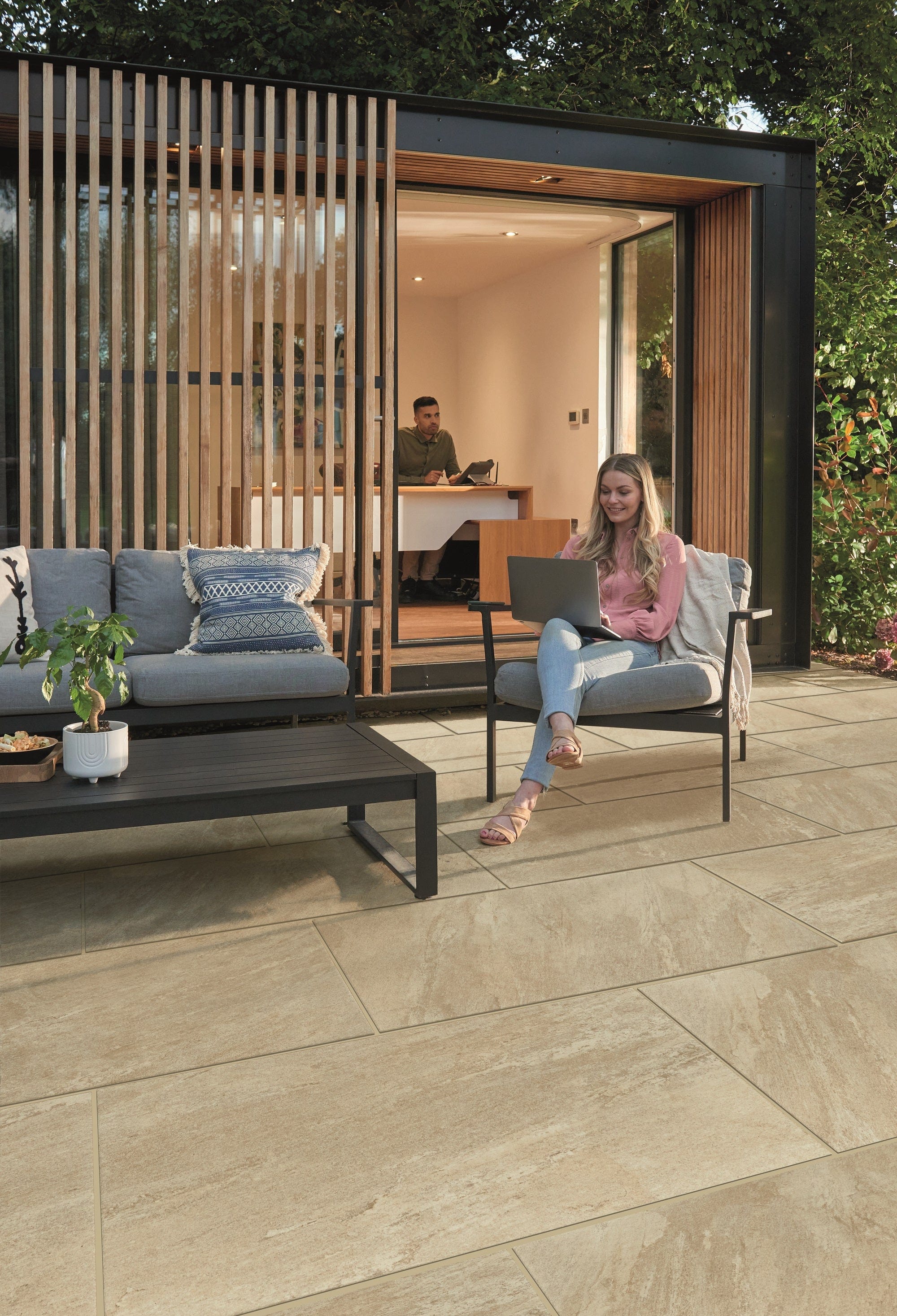 Bradstone Serameno Outdoor Porcelain Paving Tiles - Image 3