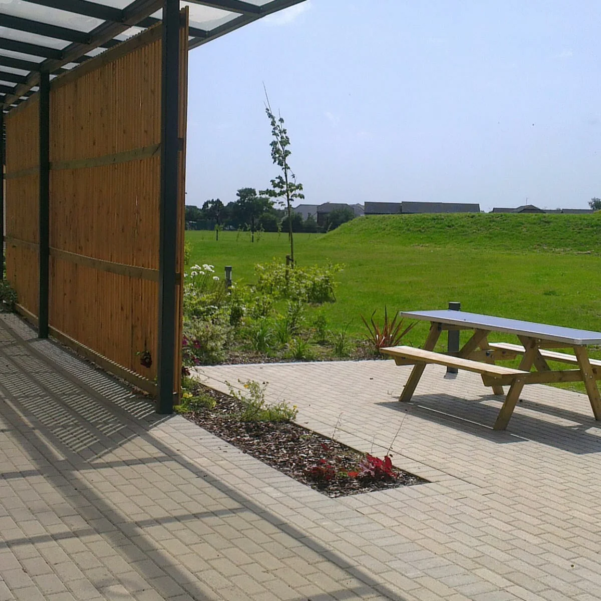 Brett Omega Block Paving, 200 x 100 - Grey