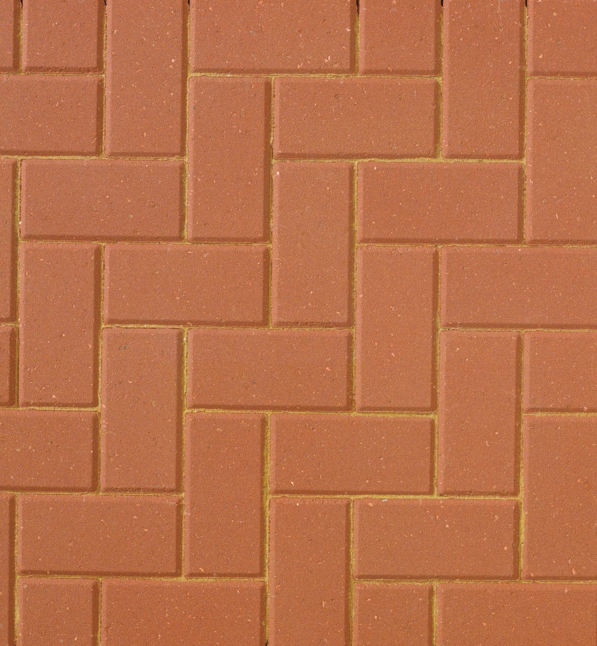 Brett Omega Block Paving, 200 x 100 - Red