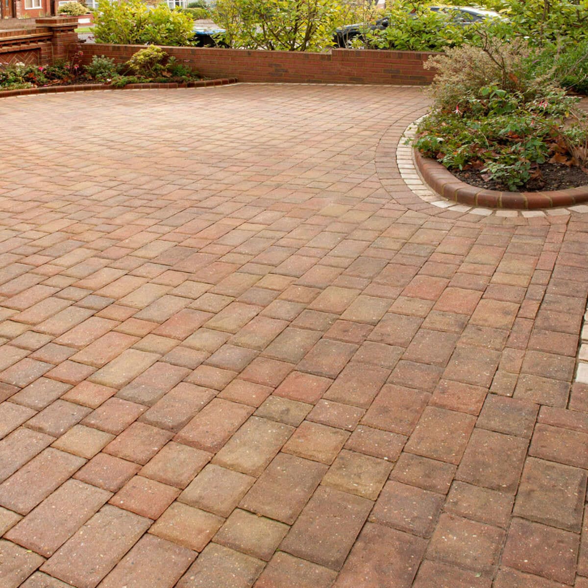 Brett Regatta TRIO Driveway Block Paving - Autumn Gold