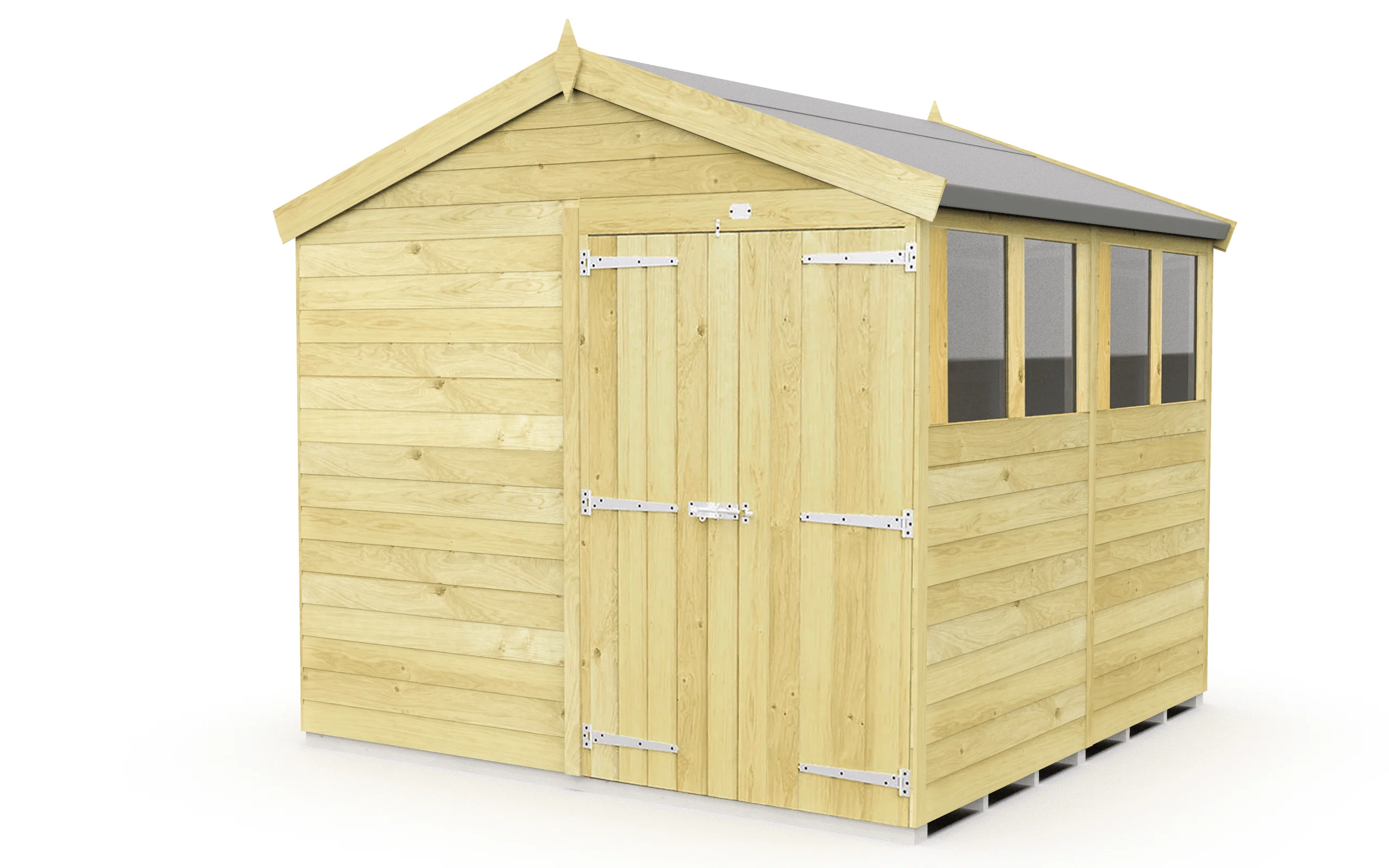 Apex Shed 8ft x 8ft - Image 4