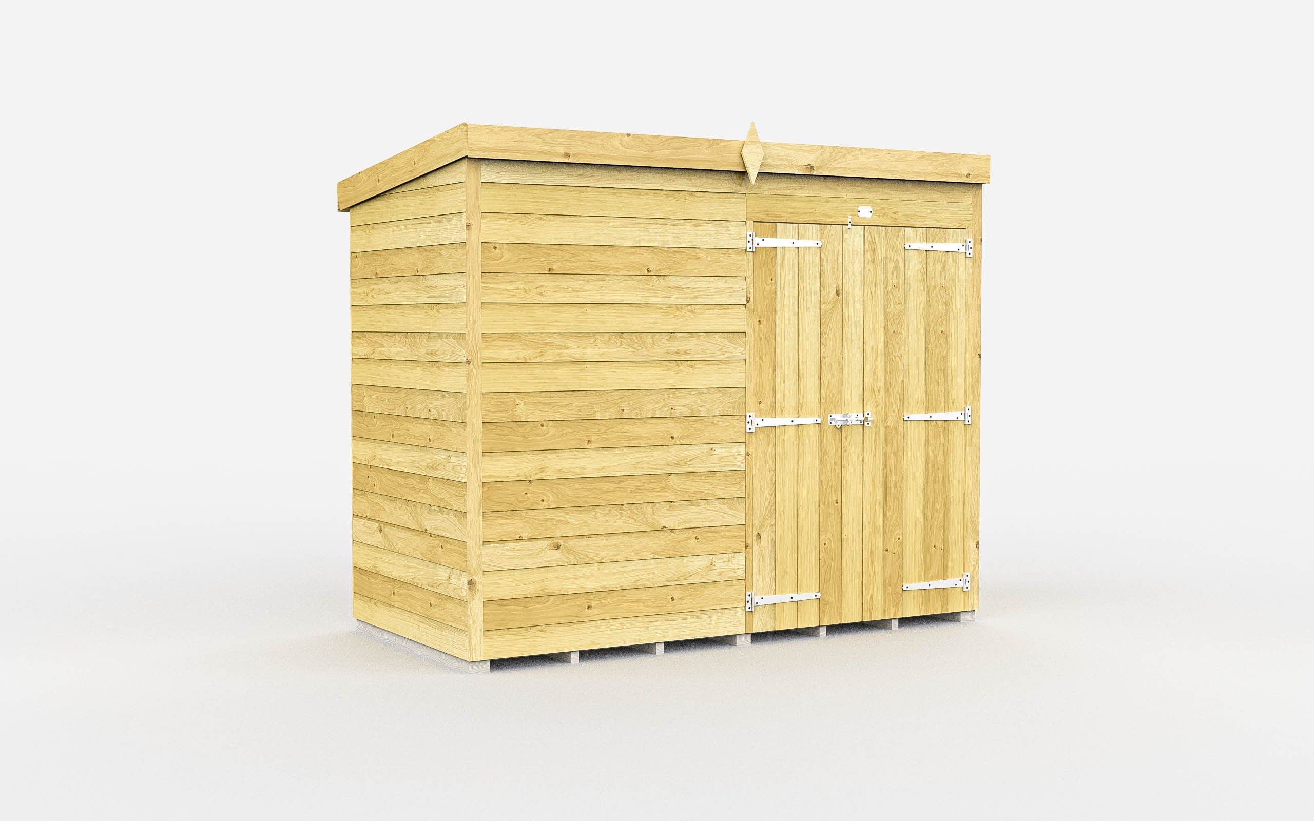 Pent Shed 4ft x 8ft - Image 3