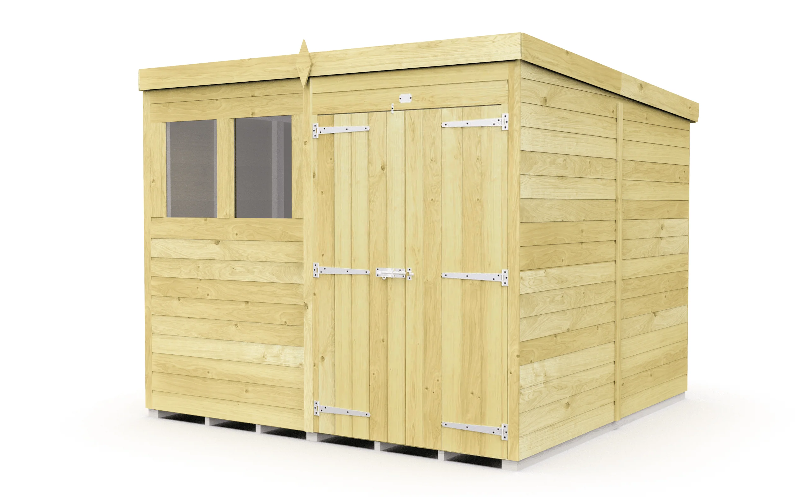 Pent Shed 8ft x 8ft - Image 4