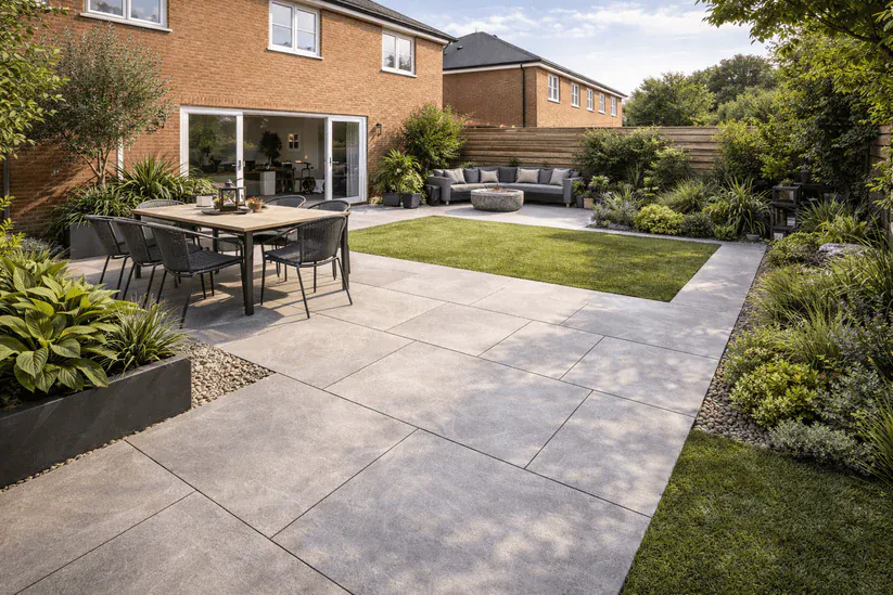 Rasa White Porcelain Outdoor 20mm