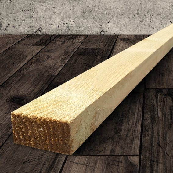 Rough sawn Pressure treated dried timber