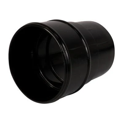 Round Downpipe Coupler Black