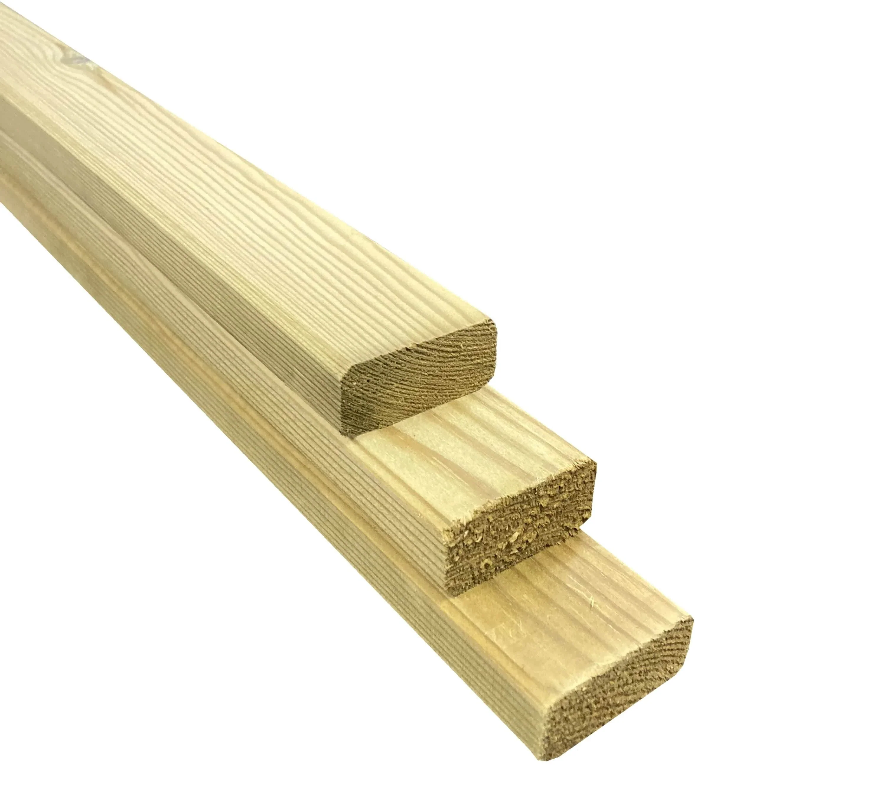 Treated Redwood Planed Landscape Batten - Image 3