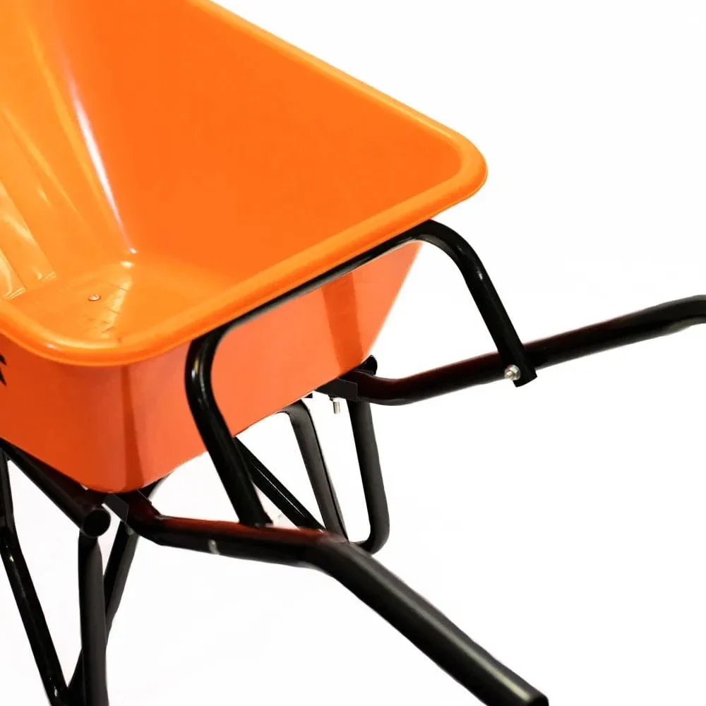 Vaunt Heavy Duty 100Ltr Plastic Tray Reinforced Wheelbarrow - Image 6