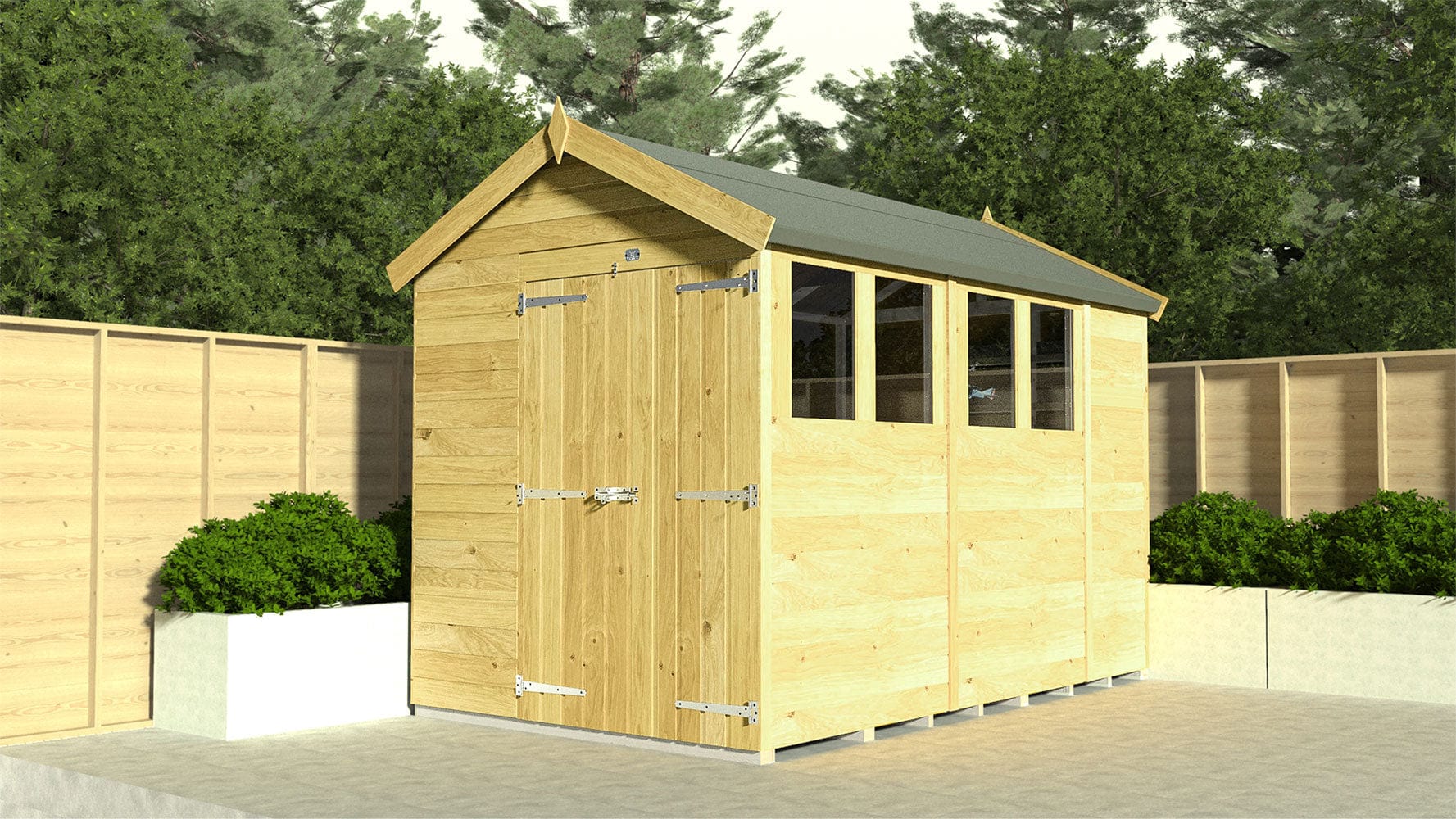 Apex Shed 4ft x 6ft - Image 6