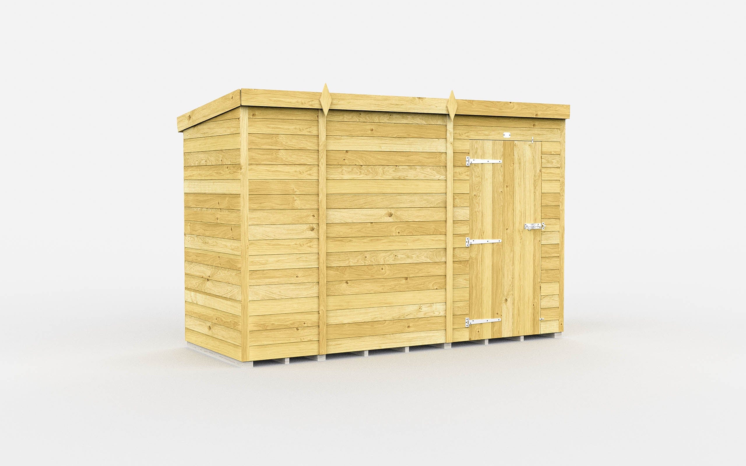 Pent Shed 4ft x 10ft