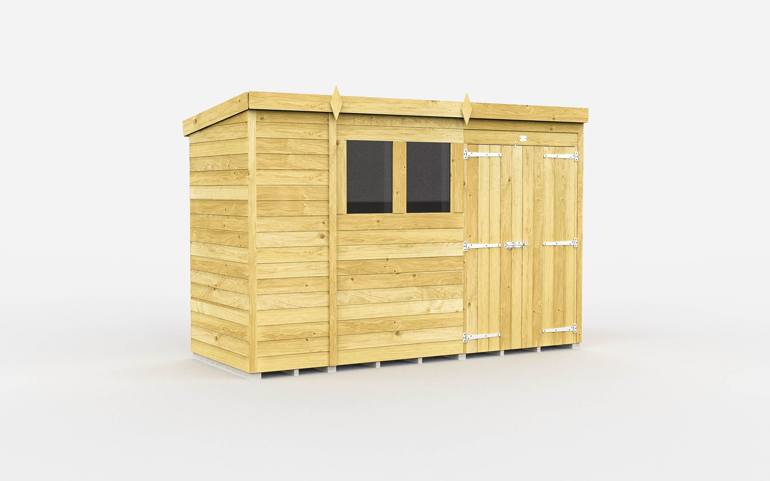 Pent Shed 4ft x 10ft - Image 3