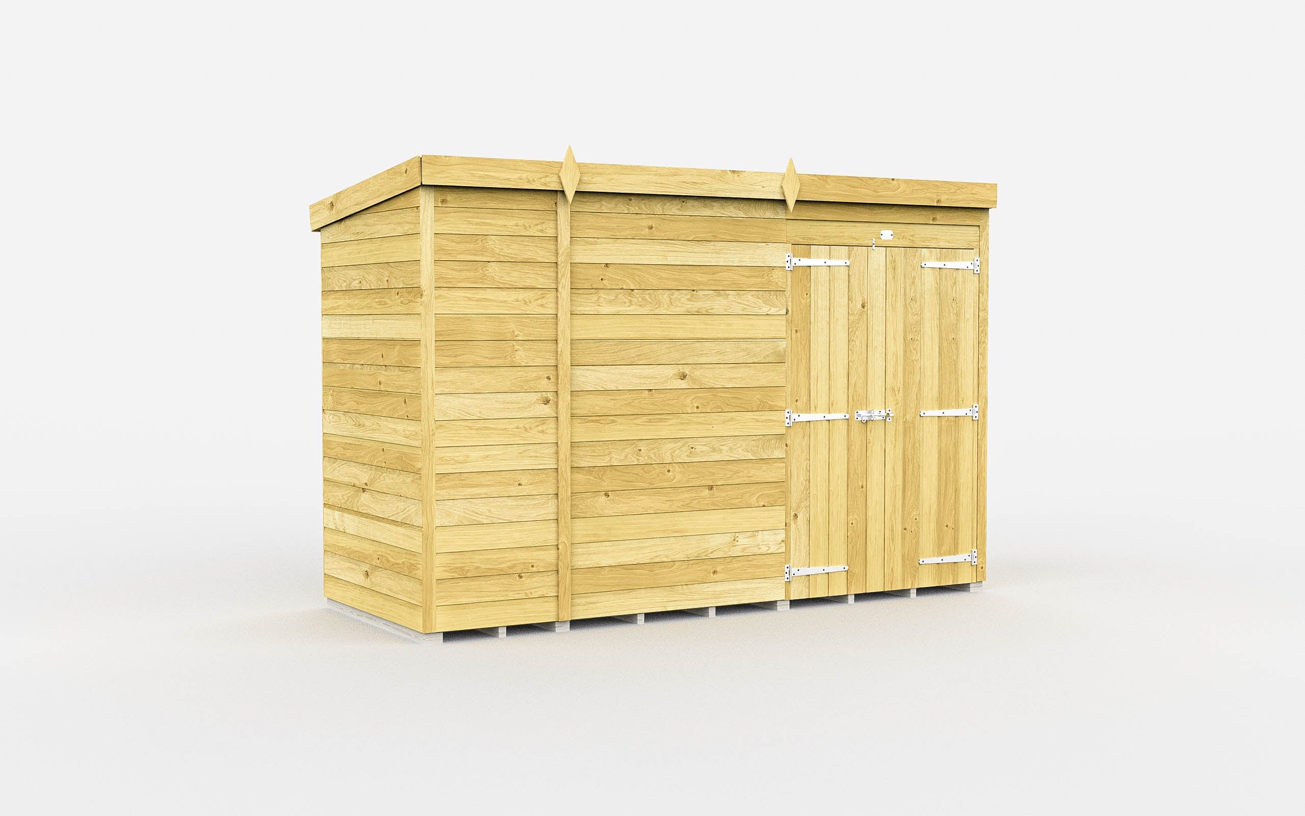 Pent Shed 4ft x 10ft - Image 4