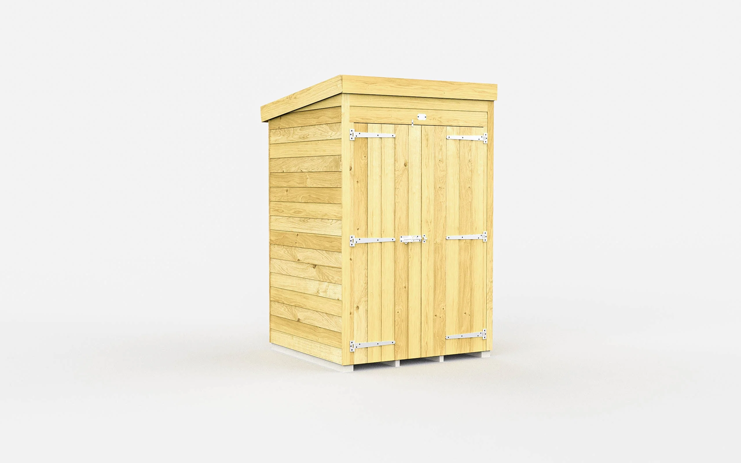 Pent Shed 4ft x 4ft - Image 4