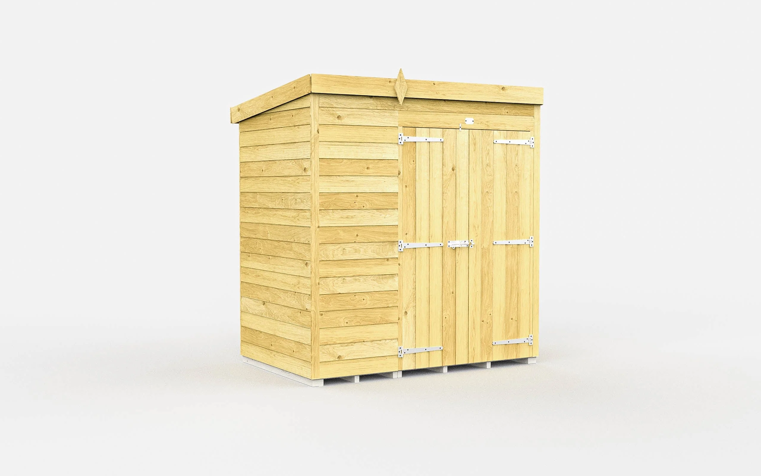 Pent Shed 6ft x 4ft - Image 2
