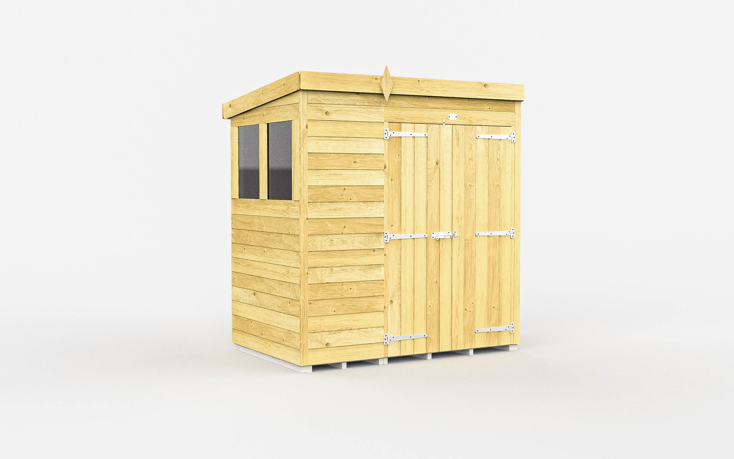Pent Shed 6ft x 4ft - Image 5