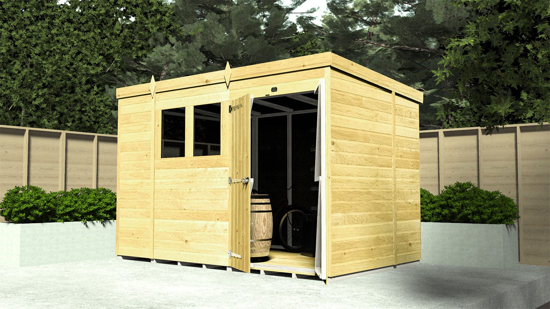 Pent Shed 6ft x 8ft - Image 7