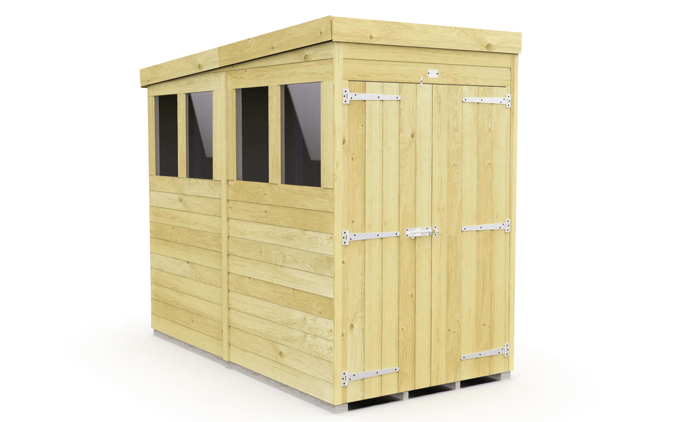 Pent Shed 8ft x 4ft - Image 3