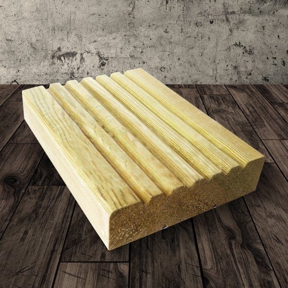 Wooden Decking Boards 14ft (4.2m) - 32mm x 125mm x 4200mm